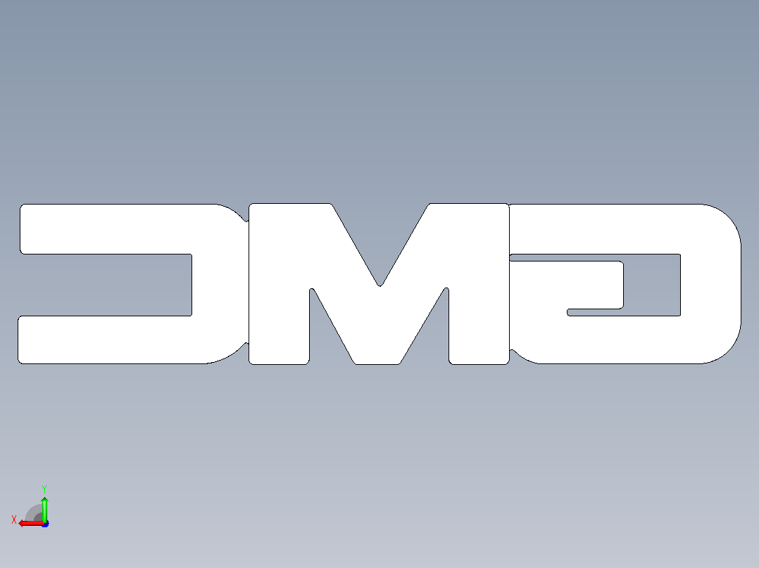 GMC标志后视图