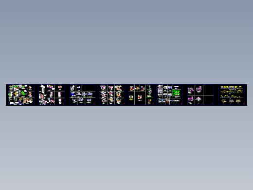 建筑电气施工常用节点详cad图纸汇总 桥架线管机电设备素材dwg图