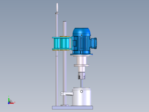 SolidWorks1L搅拌器前视缩略图