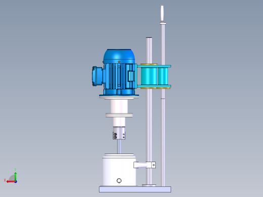 SolidWorks1L搅拌器后视缩略图