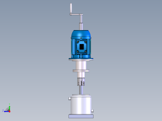 SolidWorks1L搅拌器右视缩略图