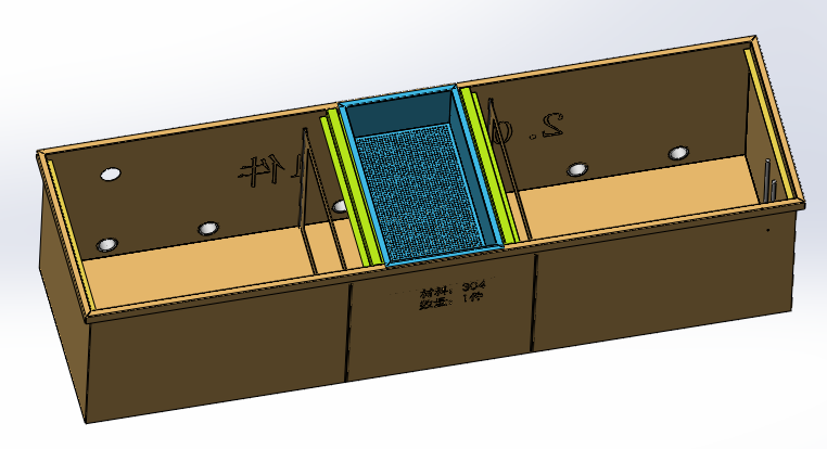 01月-3米冷却定型台（sw18可编辑+工程图+bom）
