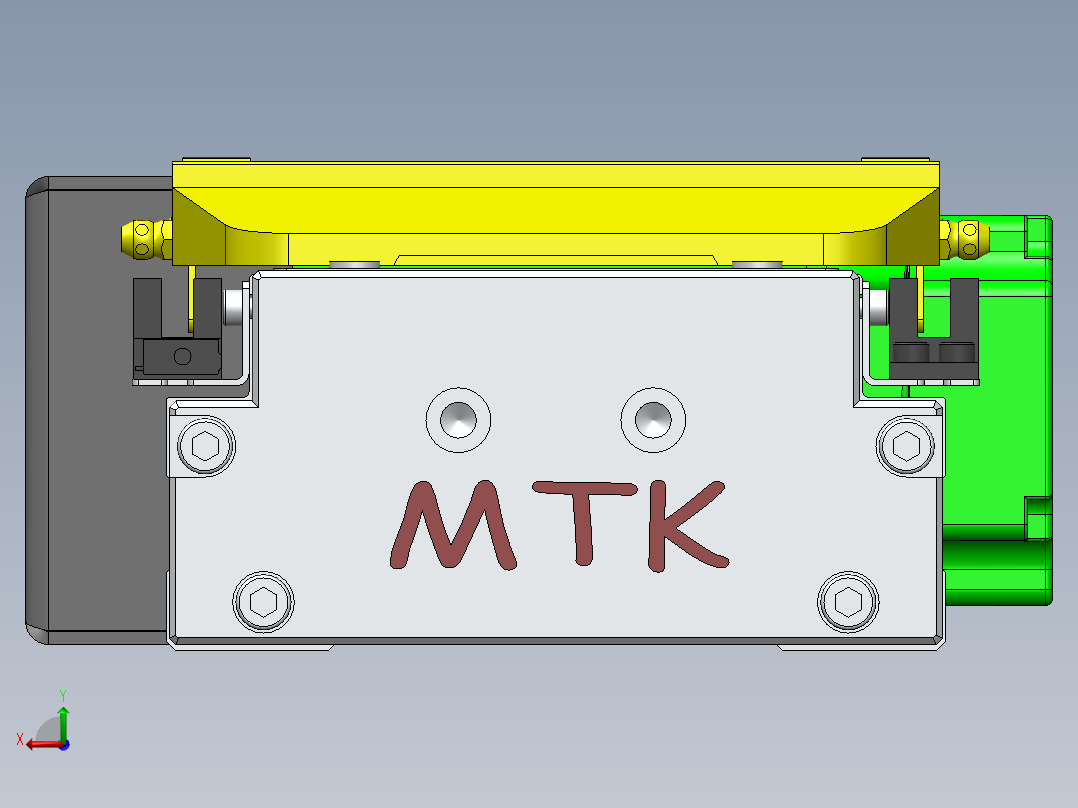 GTA内嵌同步带全封闭GTA12-R-60步进后视图