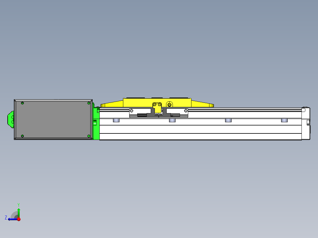 GTA内嵌同步带全封闭GTA12-R-60步进右视图
