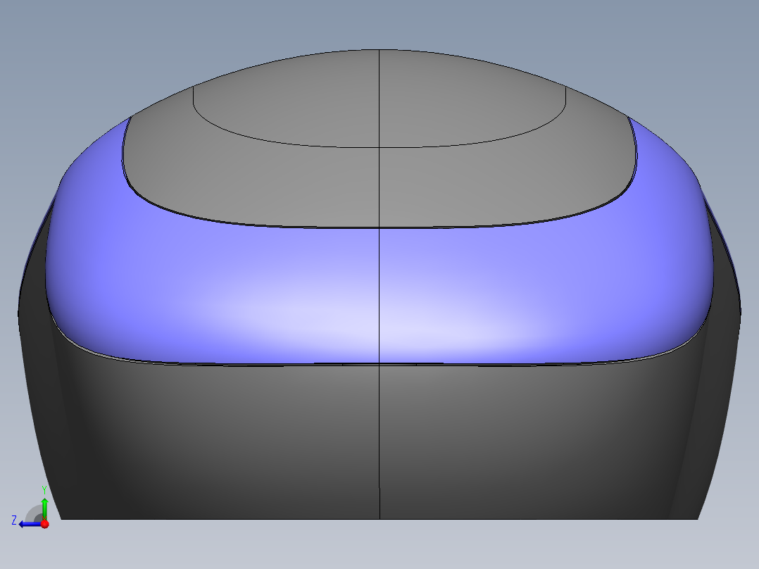 电脑鼠标右视图