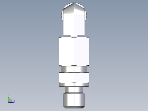 卡套式工业通用硬管接头EO_Assembled_adjustable_standpipe_elbow_EVW06SMOMD71左视缩略图