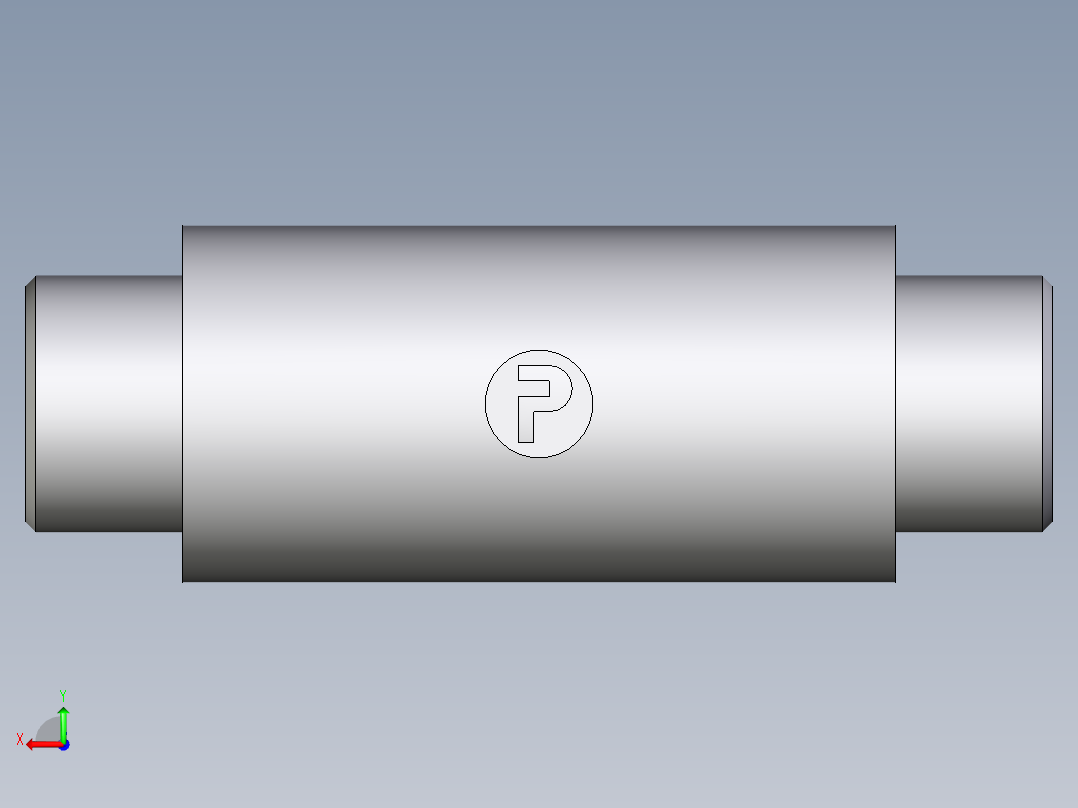 卡套式工业通用硬管接头EO_Weld_bulkhead_fitting_ESV12L71X后视图