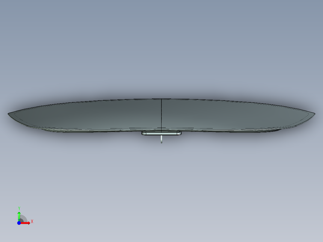 汽车引擎盖外板-2--stp前视图