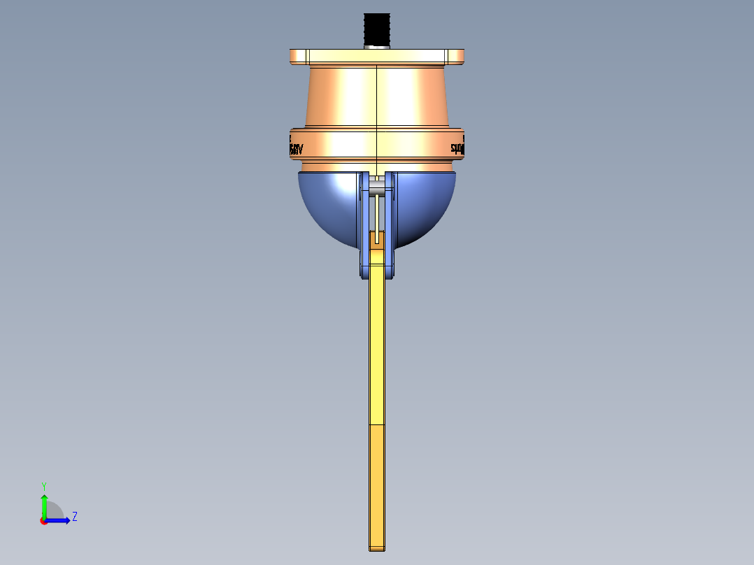 25-两爪机械爪左视图
