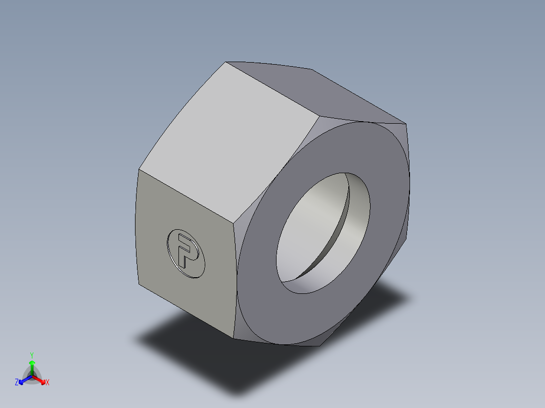 卡套式工业通用硬管接头EO_Nut_EO_24__Cone_end_M25SCFX主视图