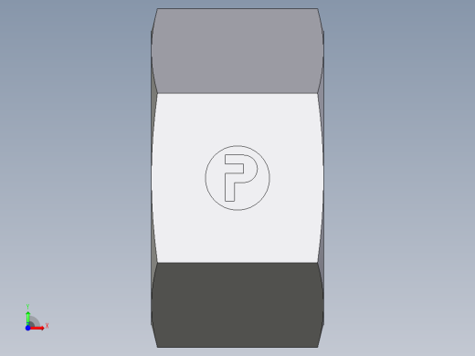 卡套式工业通用硬管接头EO_Nut_EO_24__Cone_end_M25SCFX前视缩略图