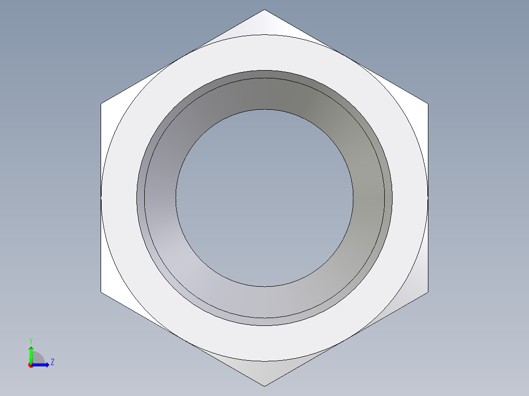 卡套式工业通用硬管接头EO_Nut_EO_24__Cone_end_M25SCFX左视图