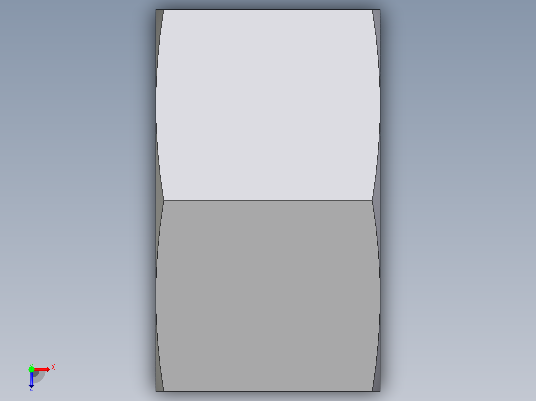 卡套式工业通用硬管接头EO_Nut_EO_24__Cone_end_M25SCFX俯视图
