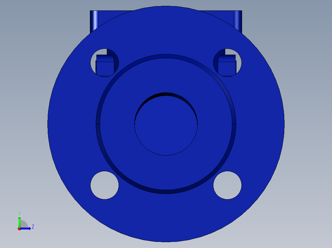 阀门模型-BOA_H_R_Straight_Body_DN40_PN16左视图