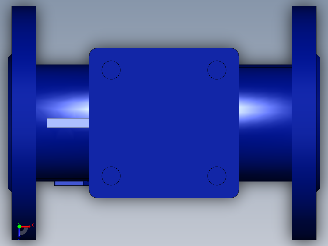 阀门模型-BOA_H_R_Straight_Body_DN40_PN16俯视图
