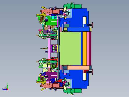车顶激光焊接夹持夹具右视缩略图