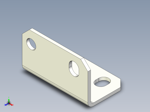光电_激光传感器03）LS101_D_安装支架_3D