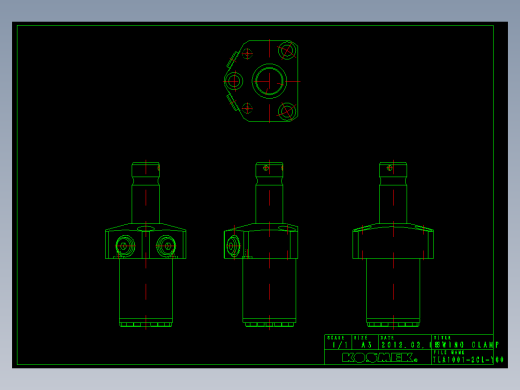 KOSMEKTLA1001-2CL-Y60多系列多零件图纸模型