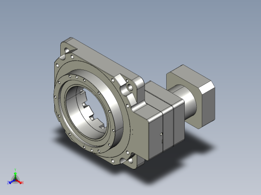 中空旋转平台KFNN280-10-KFA90-L1-24-95-115-M6