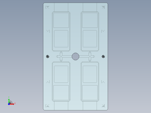 UG手机壳注塑模设计120前视缩略图