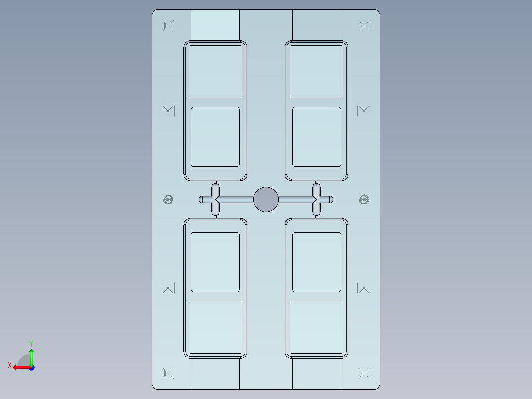 UG手机壳注塑模设计120后视图