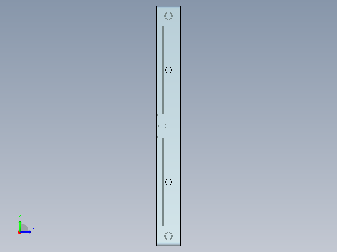 UG手机壳注塑模设计120左视图