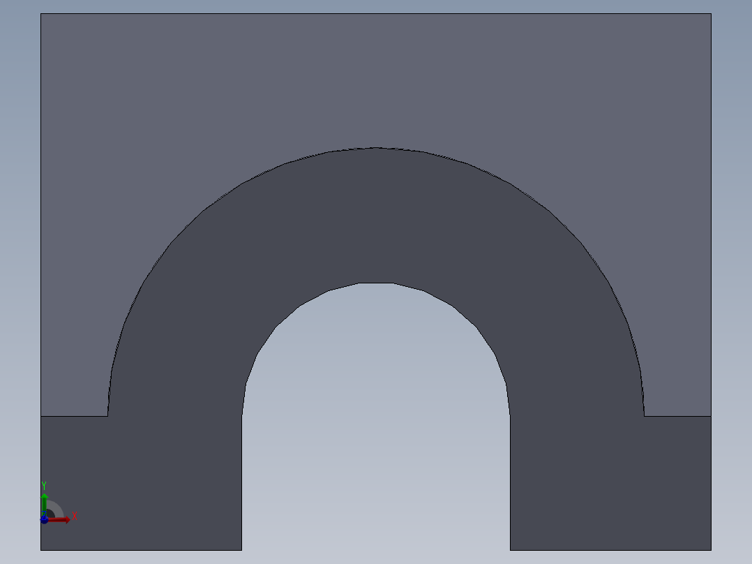 机械零件图1前视图