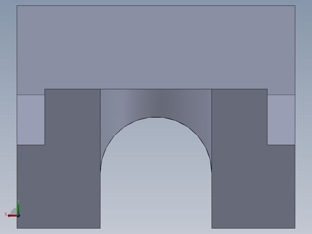 机械零件图1后视图