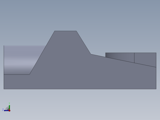 机械零件图1右视缩略图