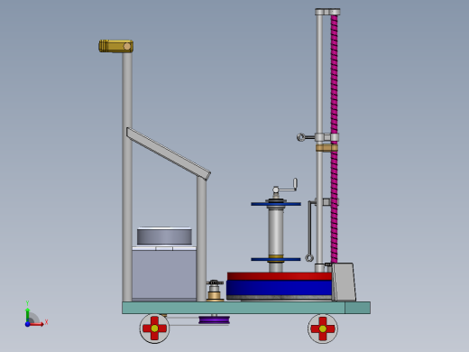 自动草绳缠绕sw18可编辑前视缩略图