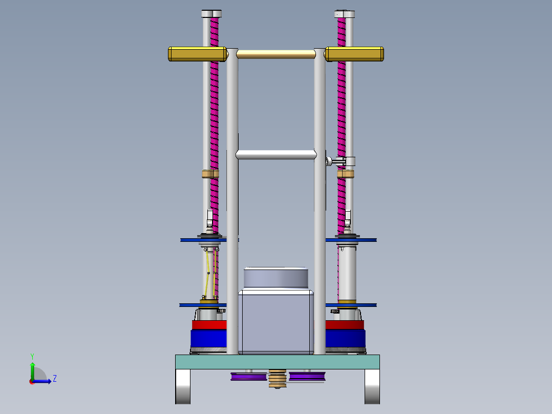 自动草绳缠绕sw18可编辑左视图