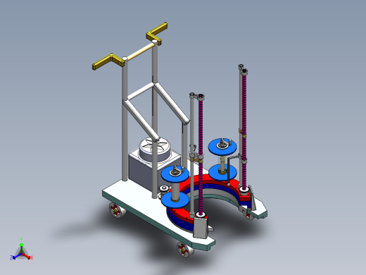 自动草绳缠绕sw18可编辑正等轴测缩略图