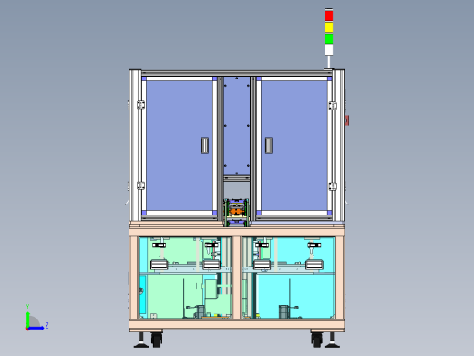 PCB板贴散热片机sw18左视缩略图