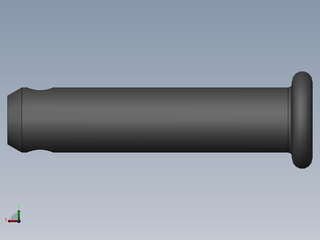 GB882-88 销轴B型8×35后视图