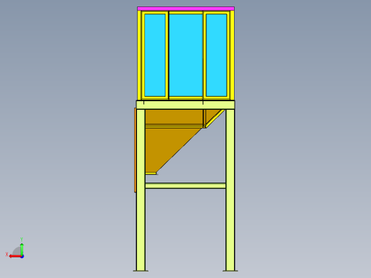 粮谷存储柜后视缩略图