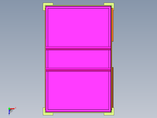 粮谷存储柜俯视缩略图