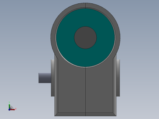 A0002499-蜗杆传动_变速箱前视缩略图