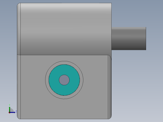 A0002499-蜗杆传动_变速箱左视缩略图