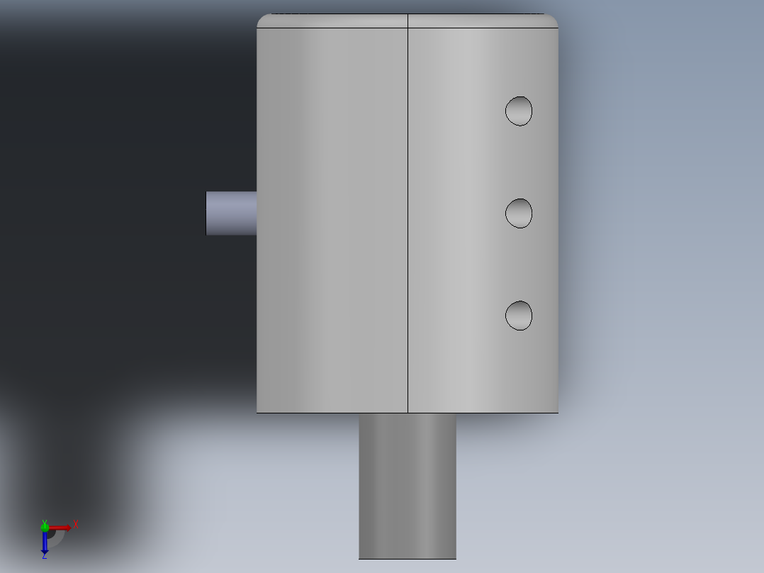 A0002499-蜗杆传动_变速箱俯视图