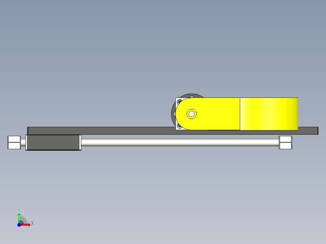 电动螺丝枪支架助力臂平衡臂 气动螺丝刀平衡器 电批风批固定支架前视图