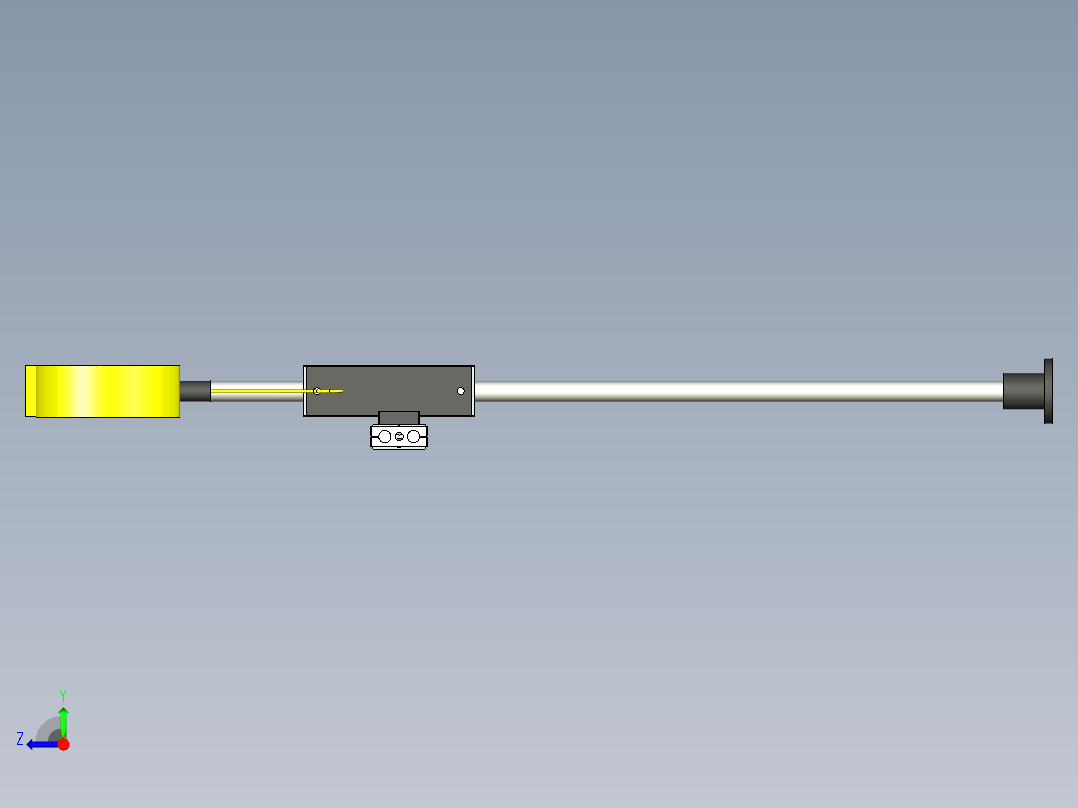 电动螺丝枪支架助力臂平衡臂 气动螺丝刀平衡器 电批风批固定支架右视图