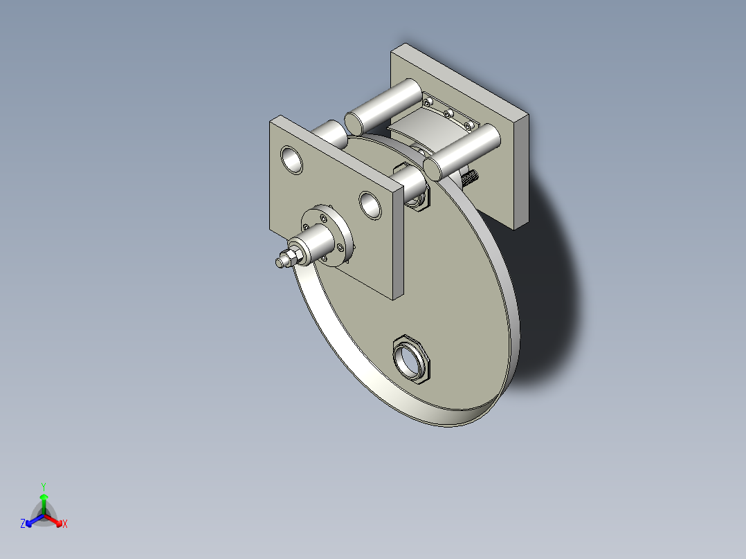 油桶压铆冲压模具