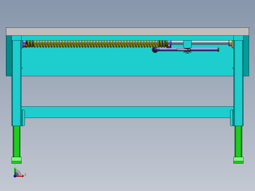 工作台sovella-workbench-v-4-dot-0--stp stl前视缩略图