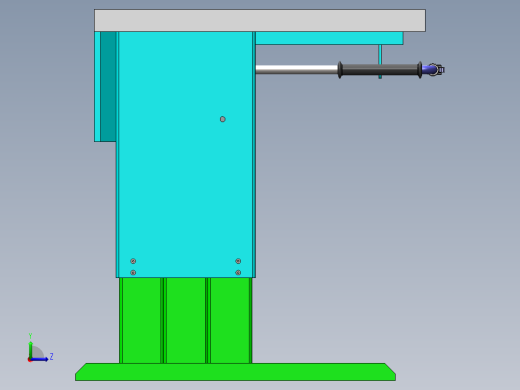 工作台sovella-workbench-v-4-dot-0--stp stl左视缩略图