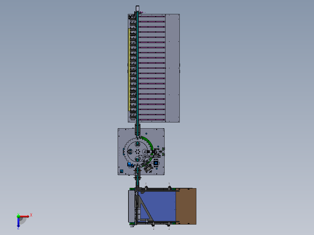 LXYC-BOSS滚子-尺寸检测机俯视图