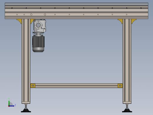 滚筒输送线左视缩略图