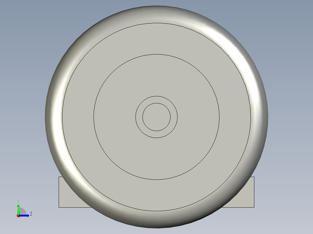 STW28-气胀轴安全夹头-连接轴20配磁粉制动器左视图