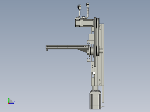 LXYC-BOSS0302旋转涡流组件A-ZYNP013左视缩略图