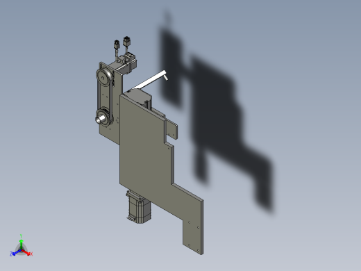 LXYC-BOSS0302旋转涡流组件A-ZYNP013正等轴测缩略图