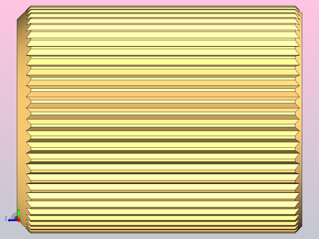 Thonk - Bastl型铝制旋钮右视图